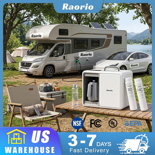 Raorio Outdoor Portable Reverse Osmosis UV Drinking Water Purifier