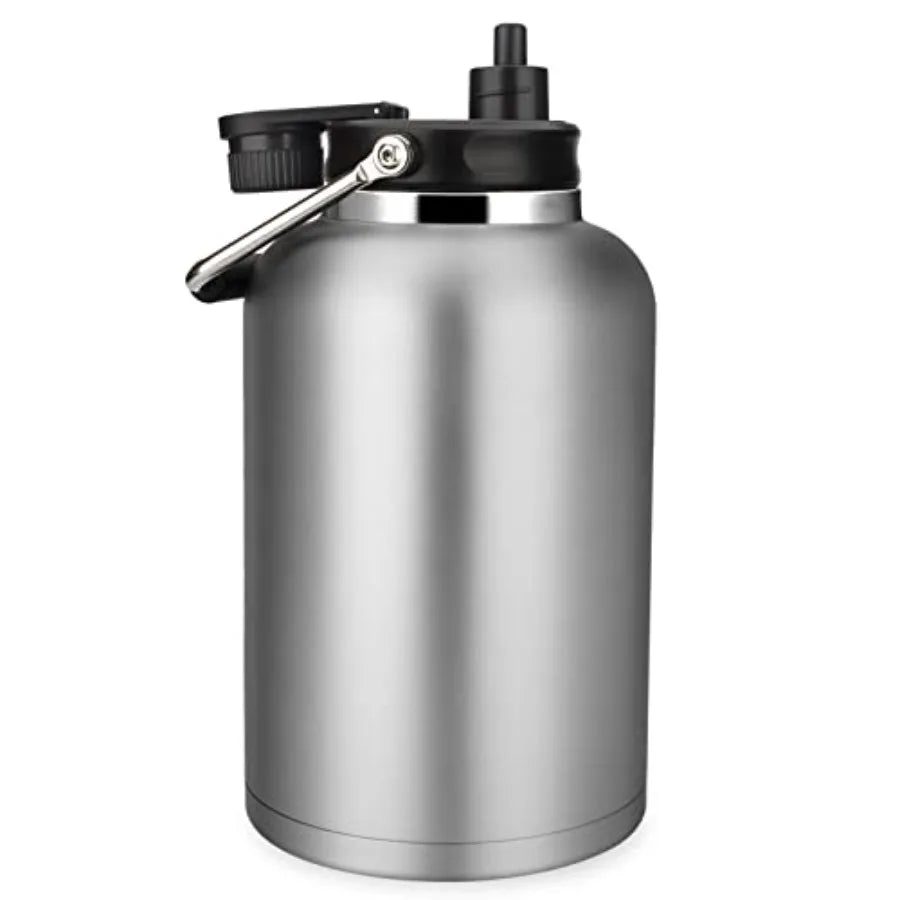 Double Wall Vacuum Insulated Sports Water Bottle Keeps Cold for 48 Hours