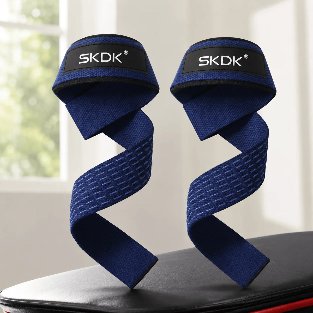 Padded Anti-Slip Weightlifting Wrist Straps For Deadlifts And Strength Training