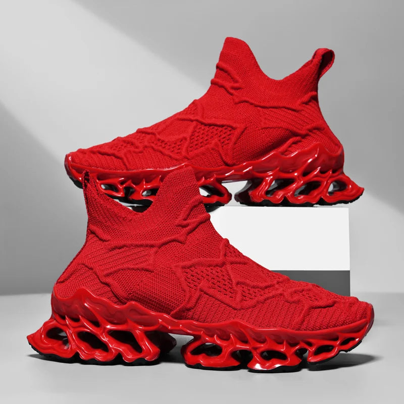 Men's Breathable Casual Sneakers Luxury Trainer Fashion Running Shoes - Comfortable Tenis for Men And Women