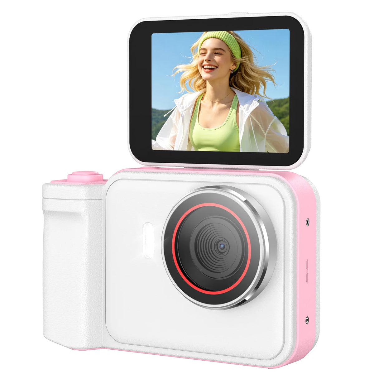 WO 4K Autofocus Digital Camera With Flip Screen For Travel