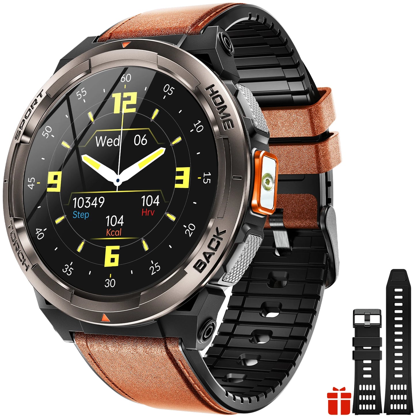 EIGIIS KE5 Smart Watch With Compass And Altitude Barometer Waterproof