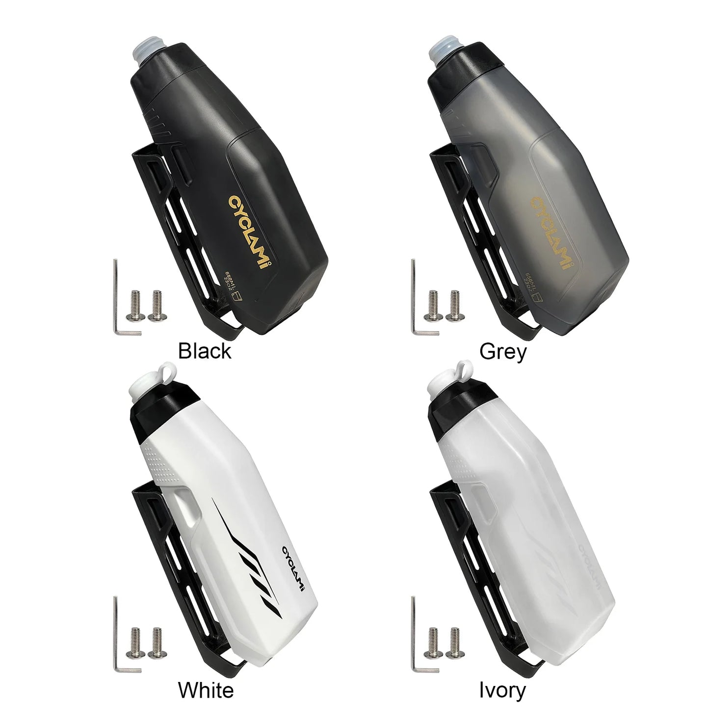 LAIMANEI Aerodynamic Water Bottle Bracket Set For MTB Road Cycling