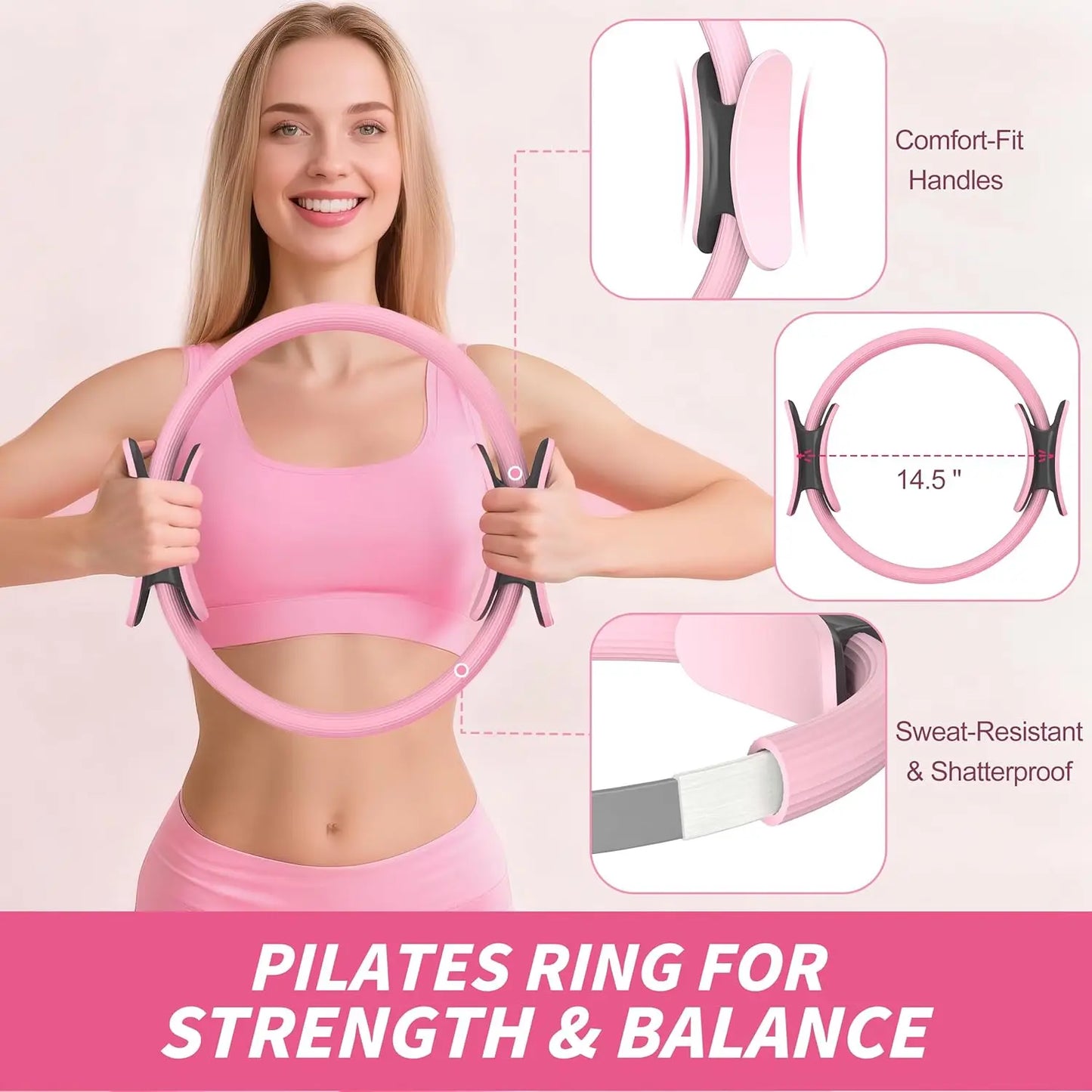 Pilates Kit, Home Pilates Workout Kit for Women