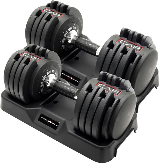 YTYIN Adjustable Dumbbell Weights Set With Multiple Handle Options