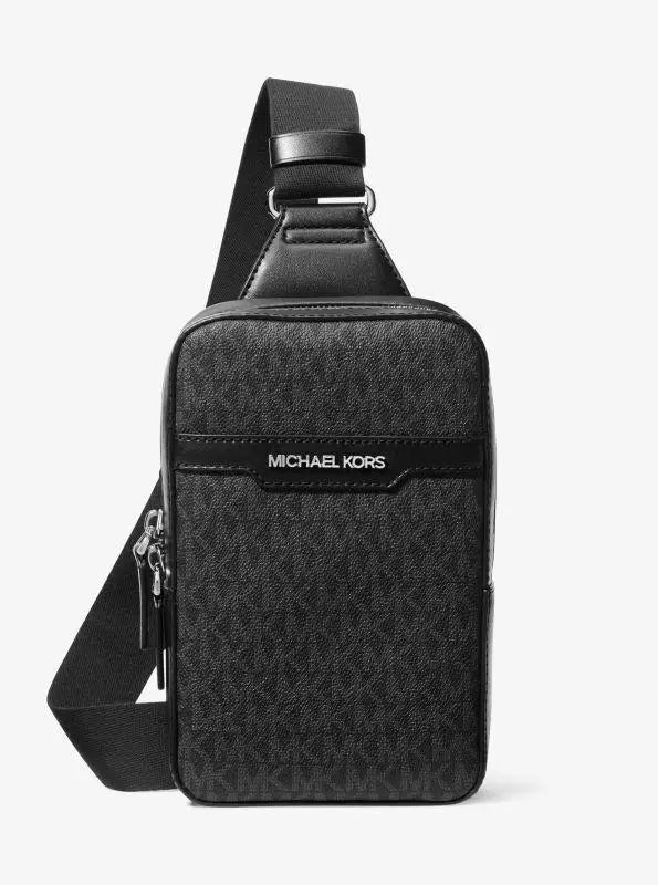 Michael Kors Cooper Medium Signature Logo Sling Pack
