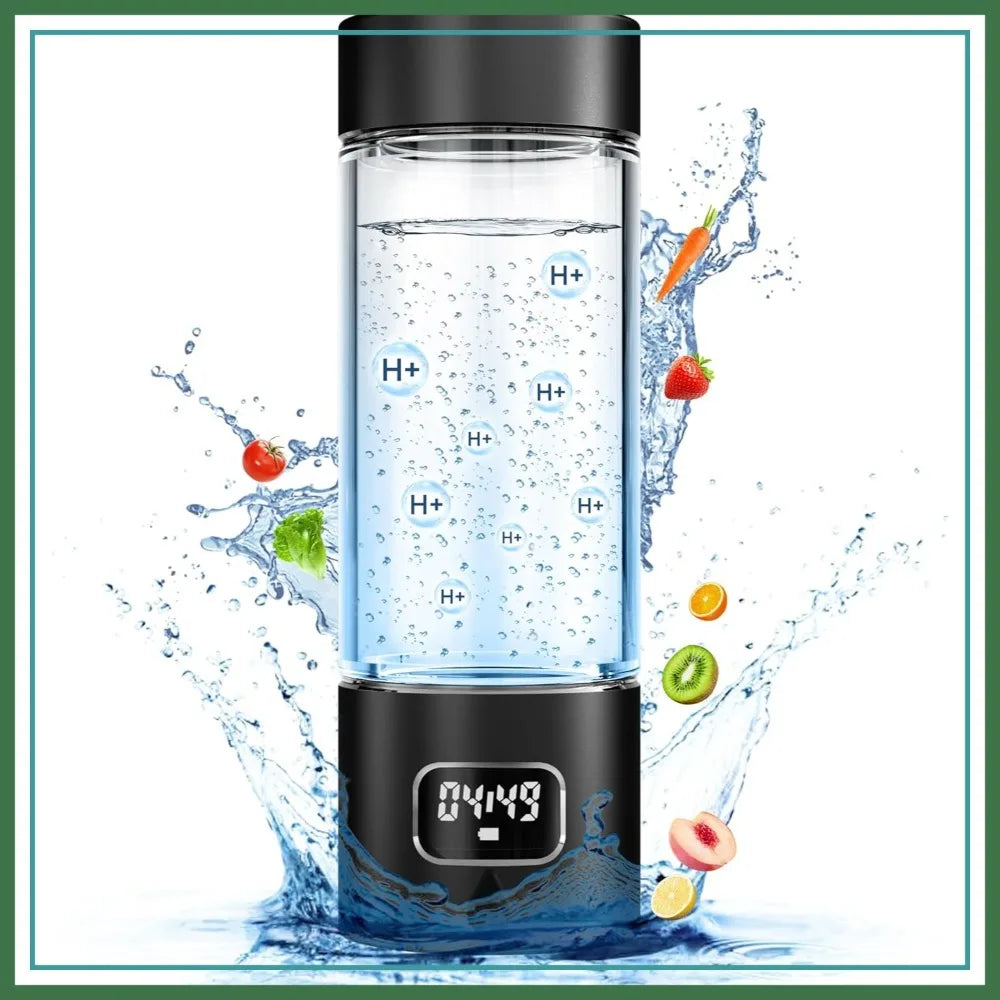 Portable Hydrogen Water Bottle With PEM-SPE Technology