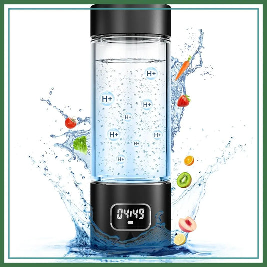 Portable Hydrogen Water Bottle With PEM-SPE Technology