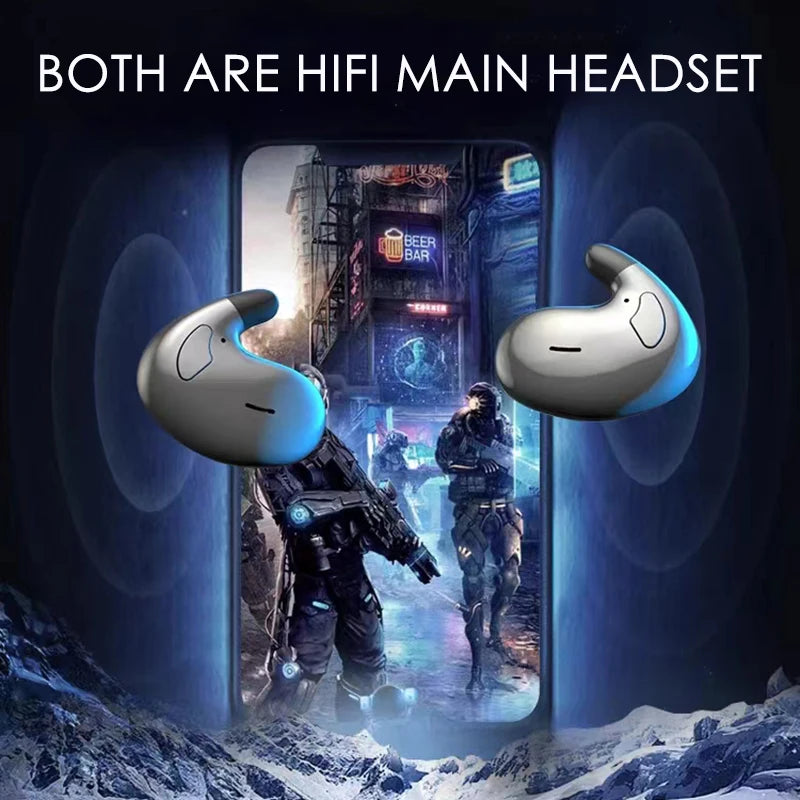 SHUKE Ultra-Thin Sleep Headphones Bluetooth 5.3 Earbuds