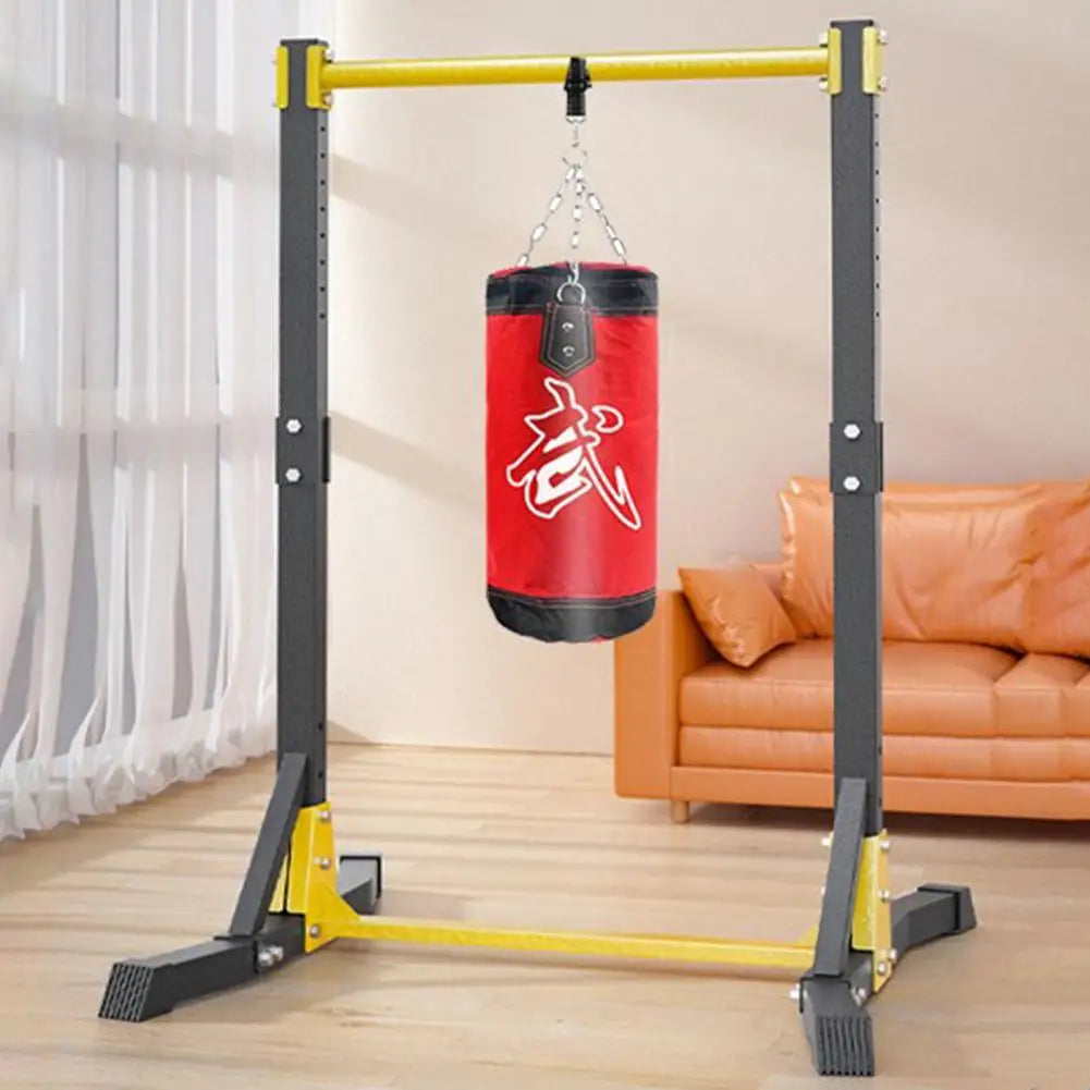 Pull Up Station Pull-up Bar Station Free Standing Pull Up Bar for Home Gym Pull Up Stand Station 400LBS with 11 Gears Adjustment