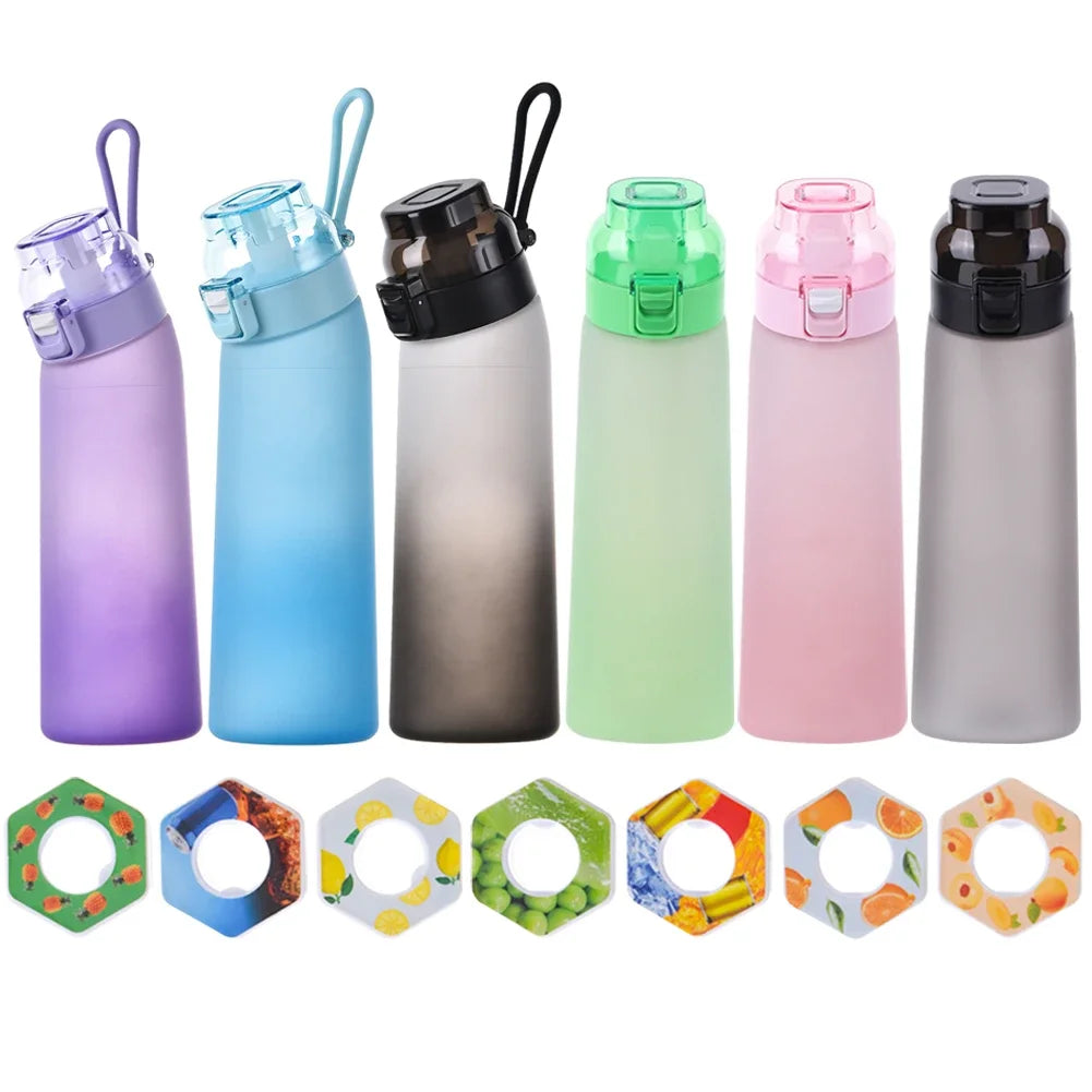 Alloet Leak-Proof Flavored Water Bottle With 7 Flavor Pods