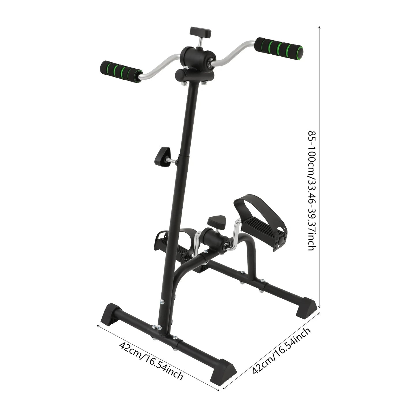 Exercise Bike for Seniors, Pedal Exerciser 5-Level Height 85-100cm, Knee Rehabilitation Equipment Low-Impact