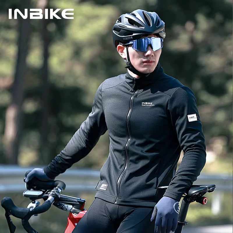 INBIKE Men's Thermal Windproof Soft Shell Cycling Jacket