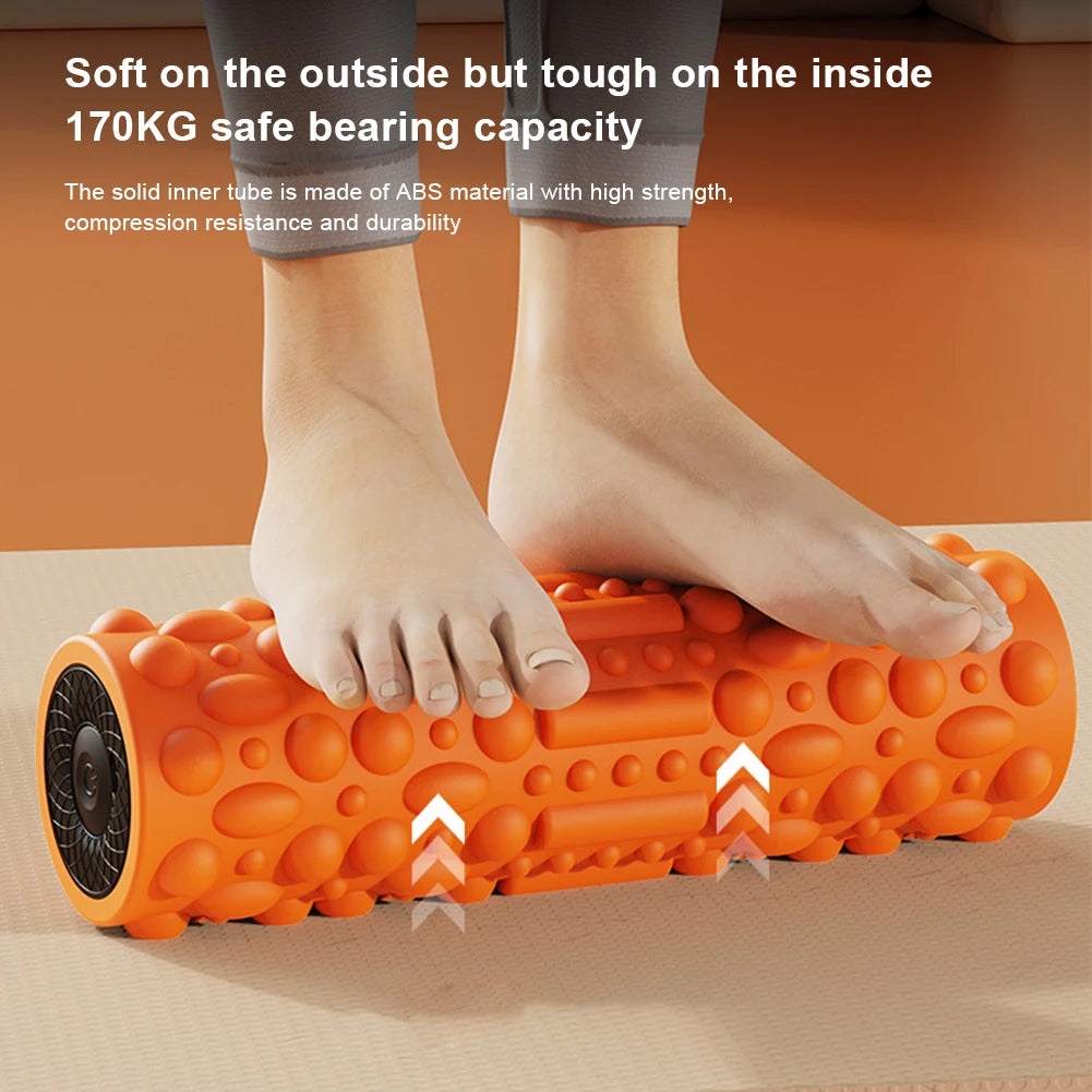 NovaSphere Rechargeable Electric Vibrating Foam Roller Massage Column