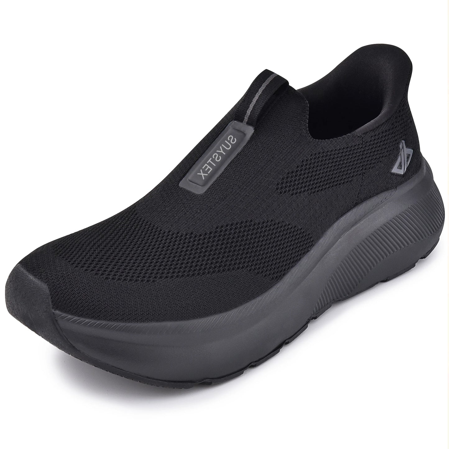 Men's Slip-On Walking Shoes With Arch Support Cushioned Zero Drop