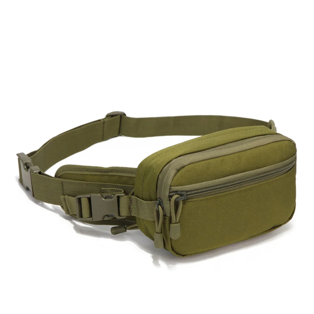 Outdoor MOLLE Tactical Waist Bag Nylon Multisport For Hiking And More