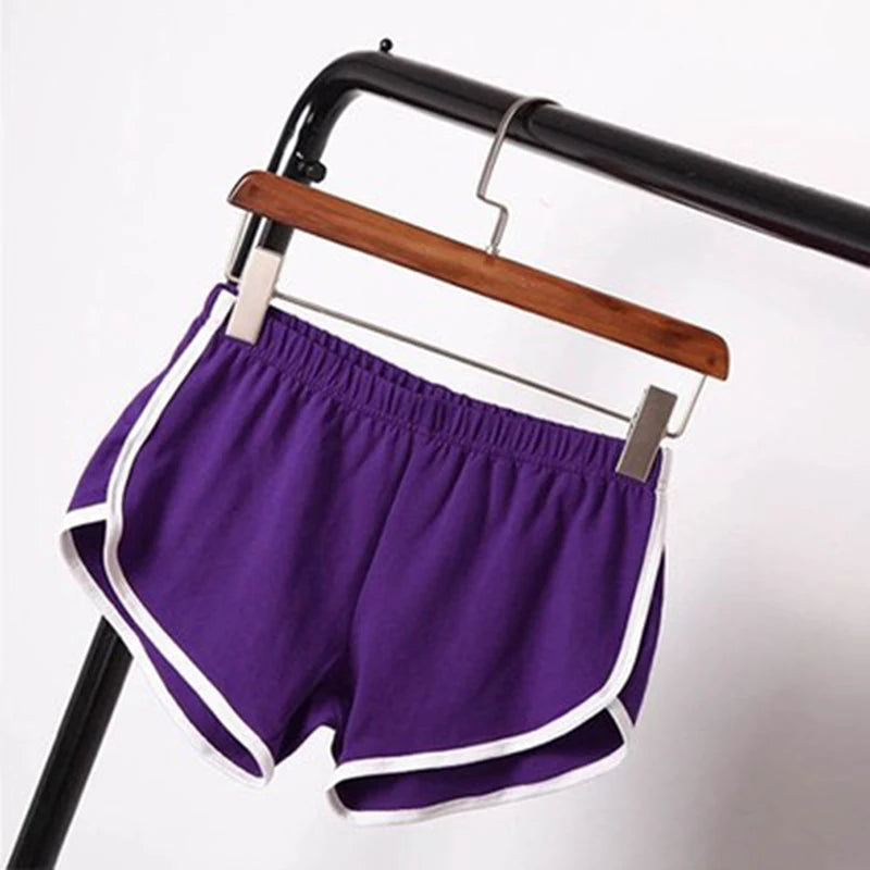 Women Summer Fitness Yoga Shorts for Gym and Running