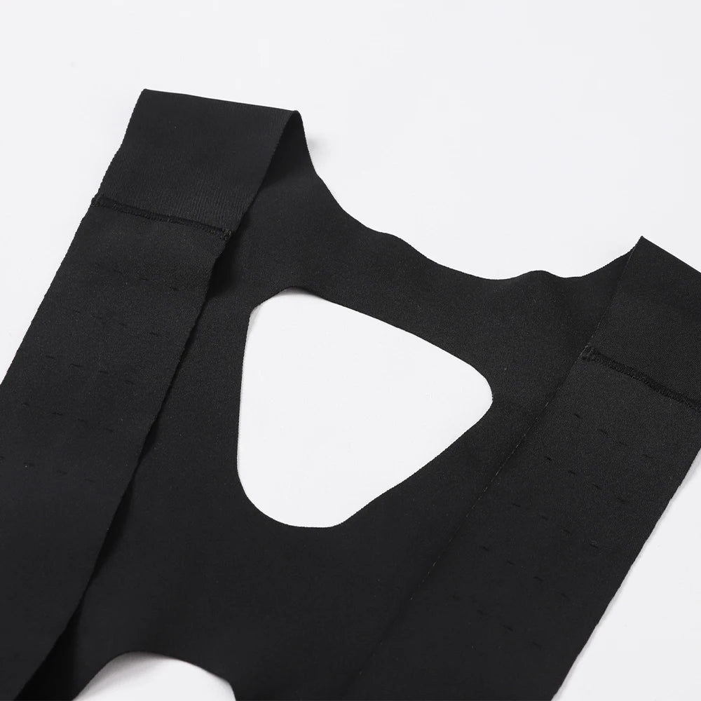 YKYWBIKE Men Cycling Bib Shorts Italy Padding 7Hour Riding 3D Bicycle Bibs Pants Breathable Hollow Back Seamless Road Bike Pants