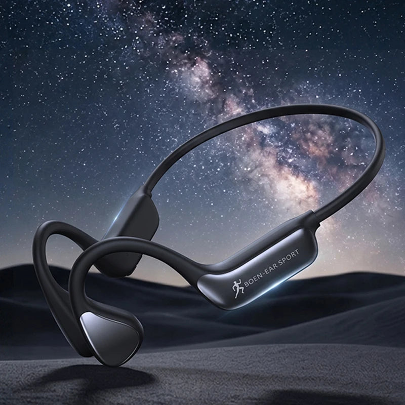 Bone Conduction Wireless Bluetooth Headphones With Microphone