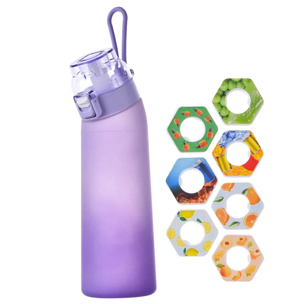 Alloet Leak-Proof Flavored Water Bottle With 7 Flavor Pods