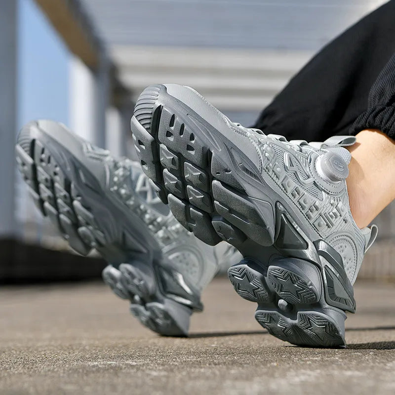 Lexsan Men's Casual Sneakers Breathable Running Shoes For Everyday Comfort