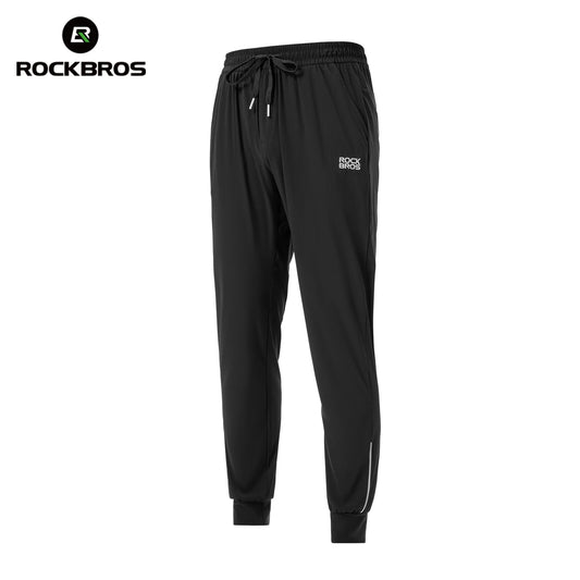 ROCKBROS Cycling Pants Lightweight High Elastic Waterproof Trousers Jogging Pants Outdoor Sports Casual Pants Daily Commute Wear