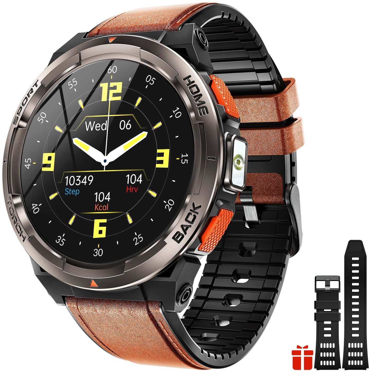 EIGIIS KE5 Smart Watch With Compass And Altitude Barometer Waterproof