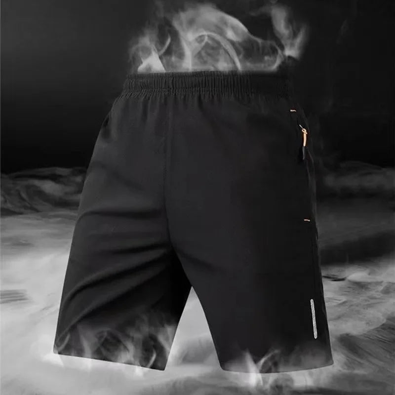 Ice Silk Quick Dry Running Shorts Breathable Summer Athletic Fitness