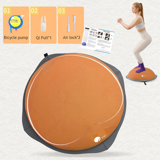 Home Workout Balance Ball and Half Ball Trainer for Core Training