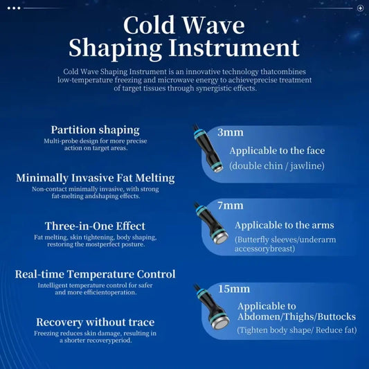 Ice Microwave 2.45GHz Skin Tightening Machine for Body Contouring