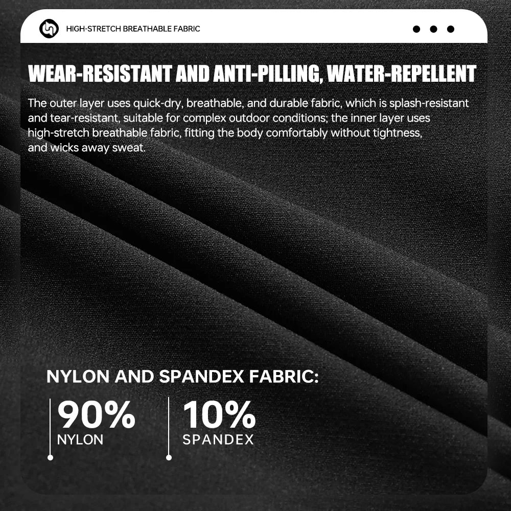 X-TIGER 2 In 1 Cycling Shorts Padded MTB Waterproof Wearproof