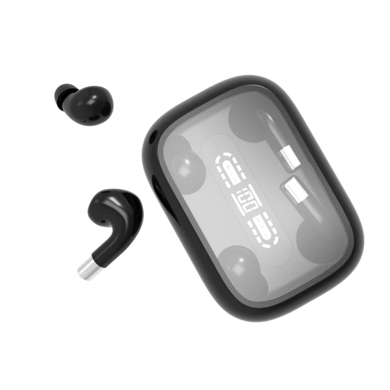 SHUKE 2in1 Dual Headphones Bluetooth 5.4 Wireless Earphones