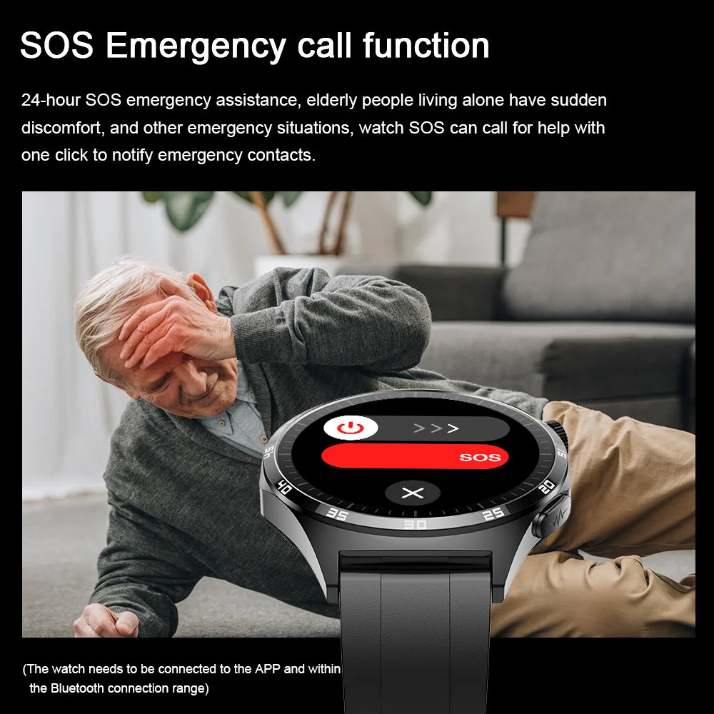 Marsyu ECG PPG HRV Oxygen Health Smartwatch With Lipid And Uric Acid Monitoring