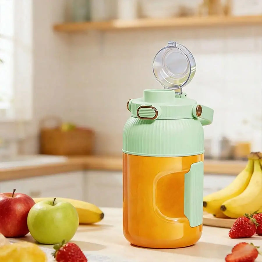 Upgrade To A 10-Blade Mini Portable Juicer, A Multi-Functional Juicer And Blender Suitable For Vegetables, Fruits And Milkshakes, A Rechargeable Juicer, A Portable Blender Suitable For Sports, Travel And Outdoor Use