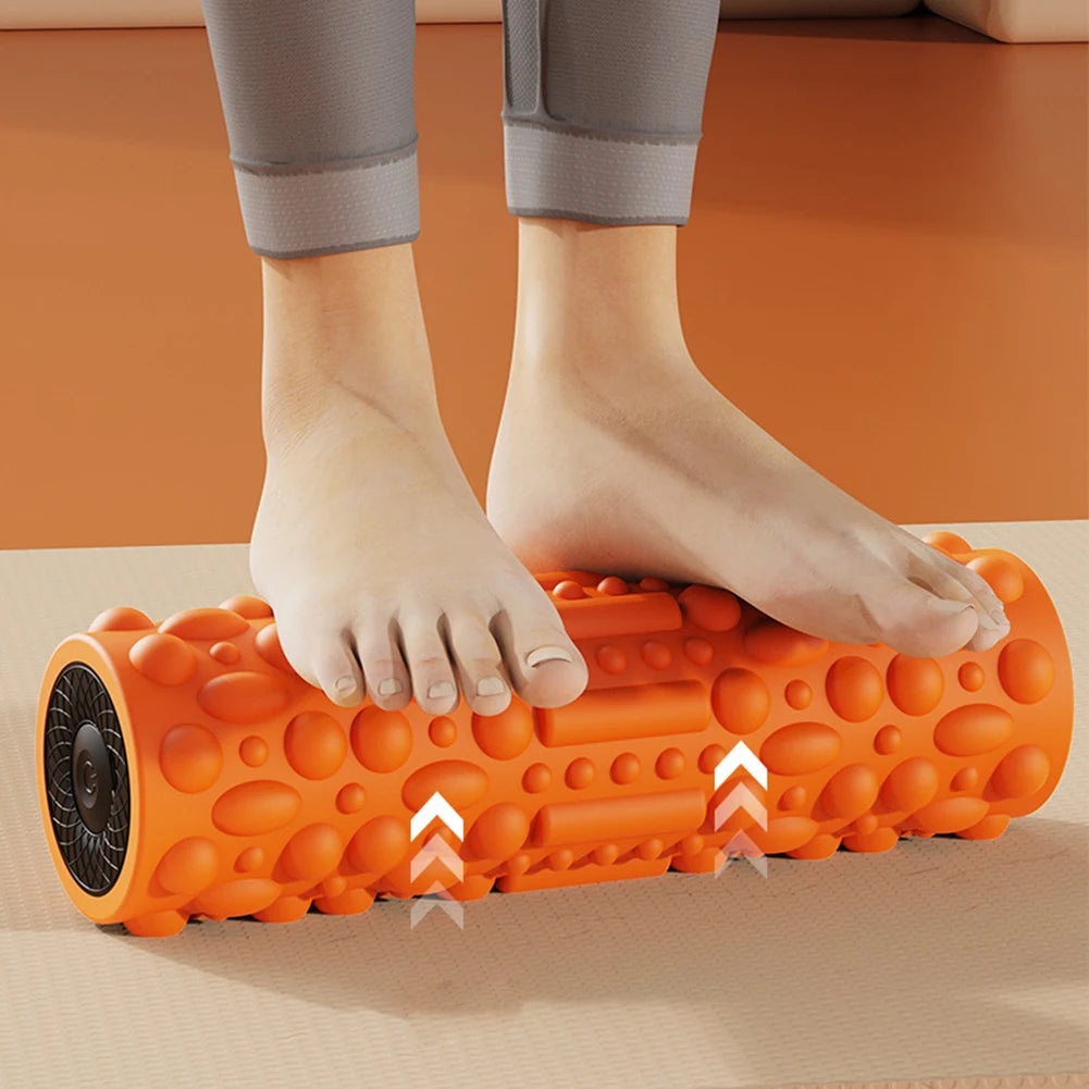 NovaSphere Rechargeable Electric Vibrating Foam Roller Massage Column