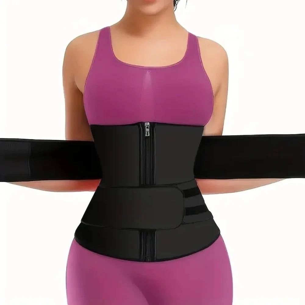 Waist Trainer Slimming Body Shaper Fitness Belt For Workout