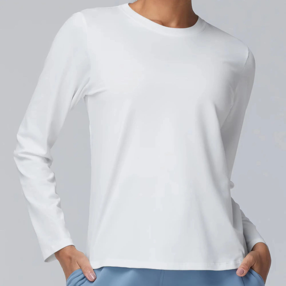 THE GYM PEOPLE Women's Long Sleeve Sun Protection Workout Shirt