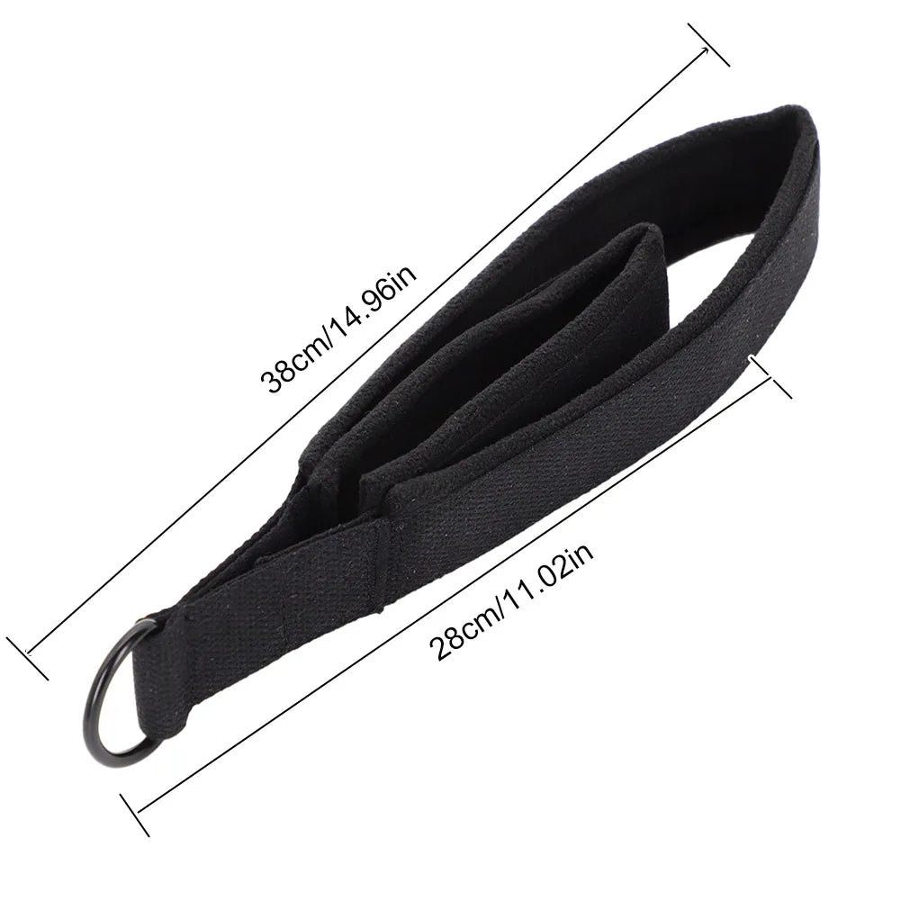 Yoga Strap Elastic Double Ring Ankle Cord 2-Piece Set