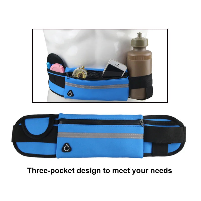 LQARMY CN Unisex Sports Waist Pack Phone Storage Bag