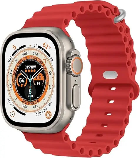Hiwear Plus Smartwatch With Case And 7 Bands For Men And Women Bluetooth Calling