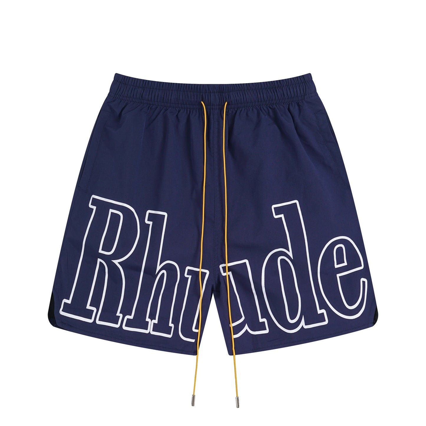 2026 Rhude High Street Trend Casual Shorts Men Woman Letter Print Loose Breathable Light Quick Drying Rhude Sports Shorts