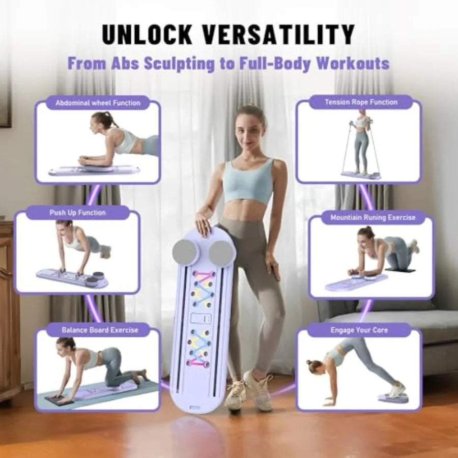 YAO HUI HUANG Pilates Board Six In One Reformer Kit