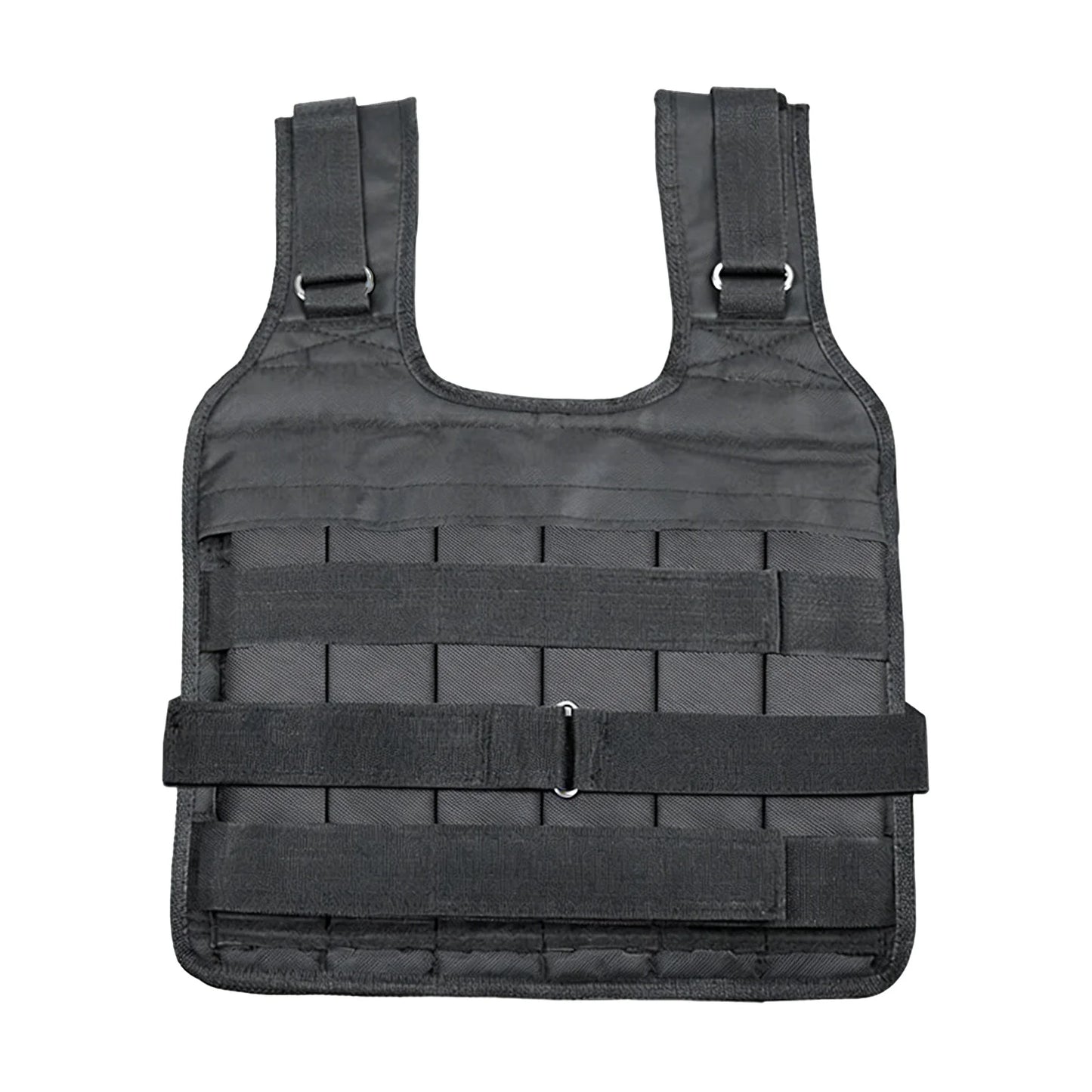 Adjustable Weighted Vest Shell Only 2.2-110lbs, Workout Vest for Progressive Overload Training, Empty Shell Fitness Gear for Runners Athletes