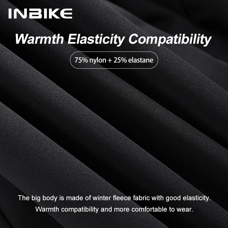 INBIKE Winter Fleece Cycling Jersey and Padded Bib Pants Set