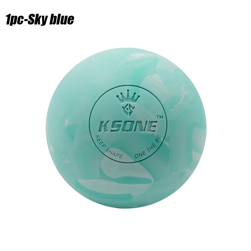 Yoga Massage Ball Fascia Ball Solid Rubber Ball Mixed Color Muscle Relaxation Ball For Muscle Recovery