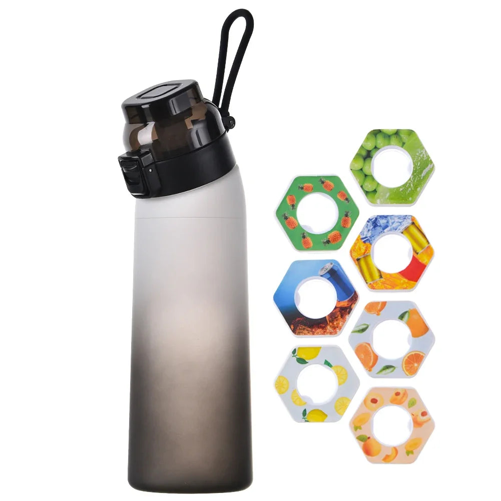 Alloet Leak-Proof Flavored Water Bottle With 7 Flavor Pods