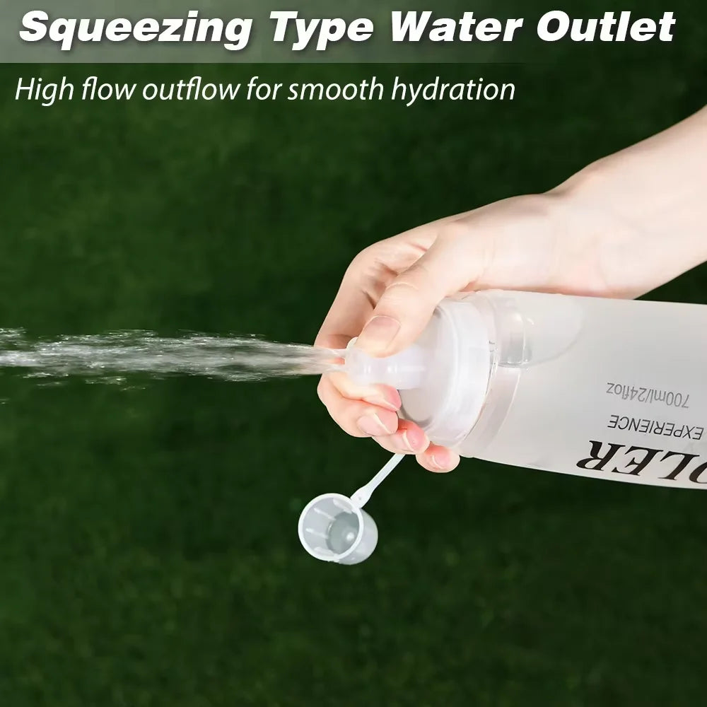Sports Water Bottles BPA-Free Collapsible Soft Flask Running Camping Hiking Hydro Flask Soft Water Bottle for Hydration