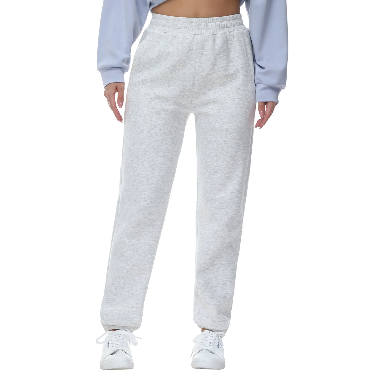 THE GYM PEOPLE Women's Baggy Cinch Bottom Sweatpants With Pockets