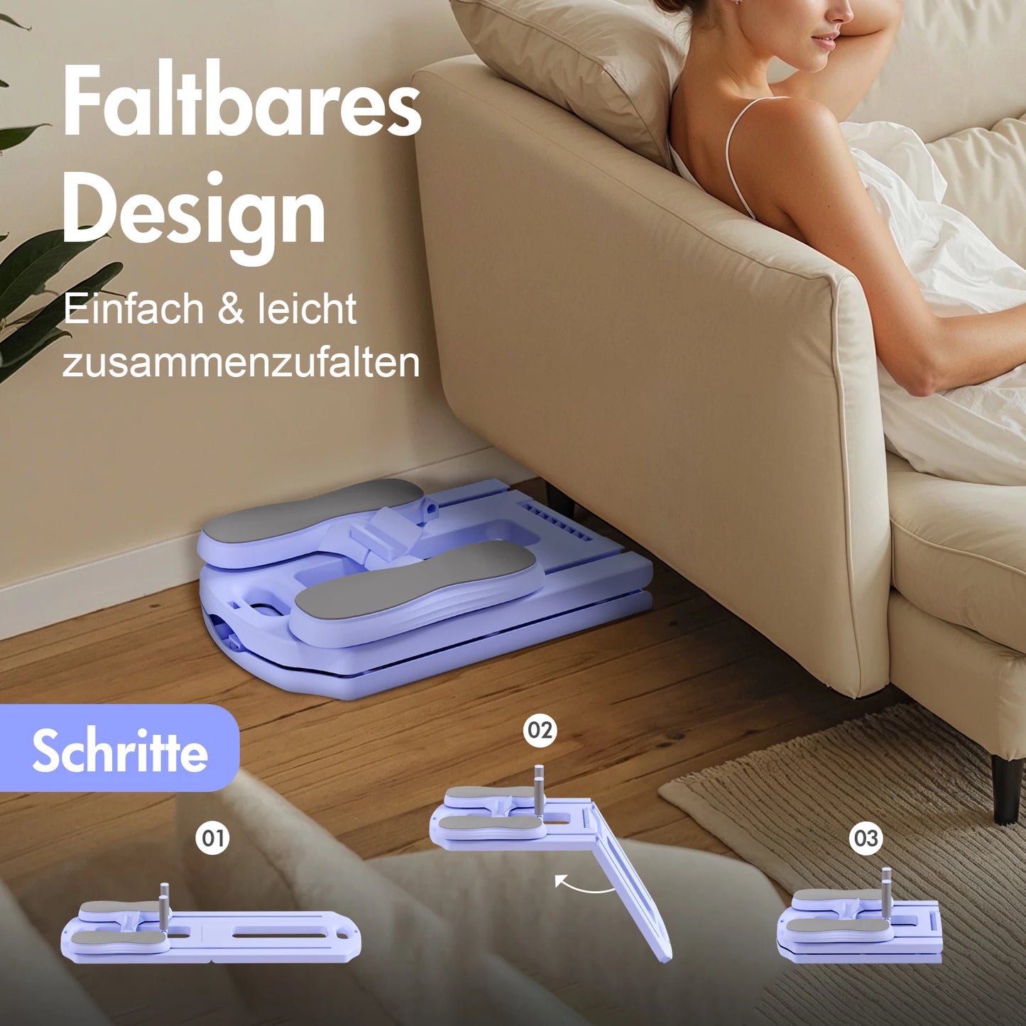 Foldable Pilates Ab Board 5-in-1 Core Training Slab Board Abdominal Exercise Fitness Equipment Multifunctional For Home Office