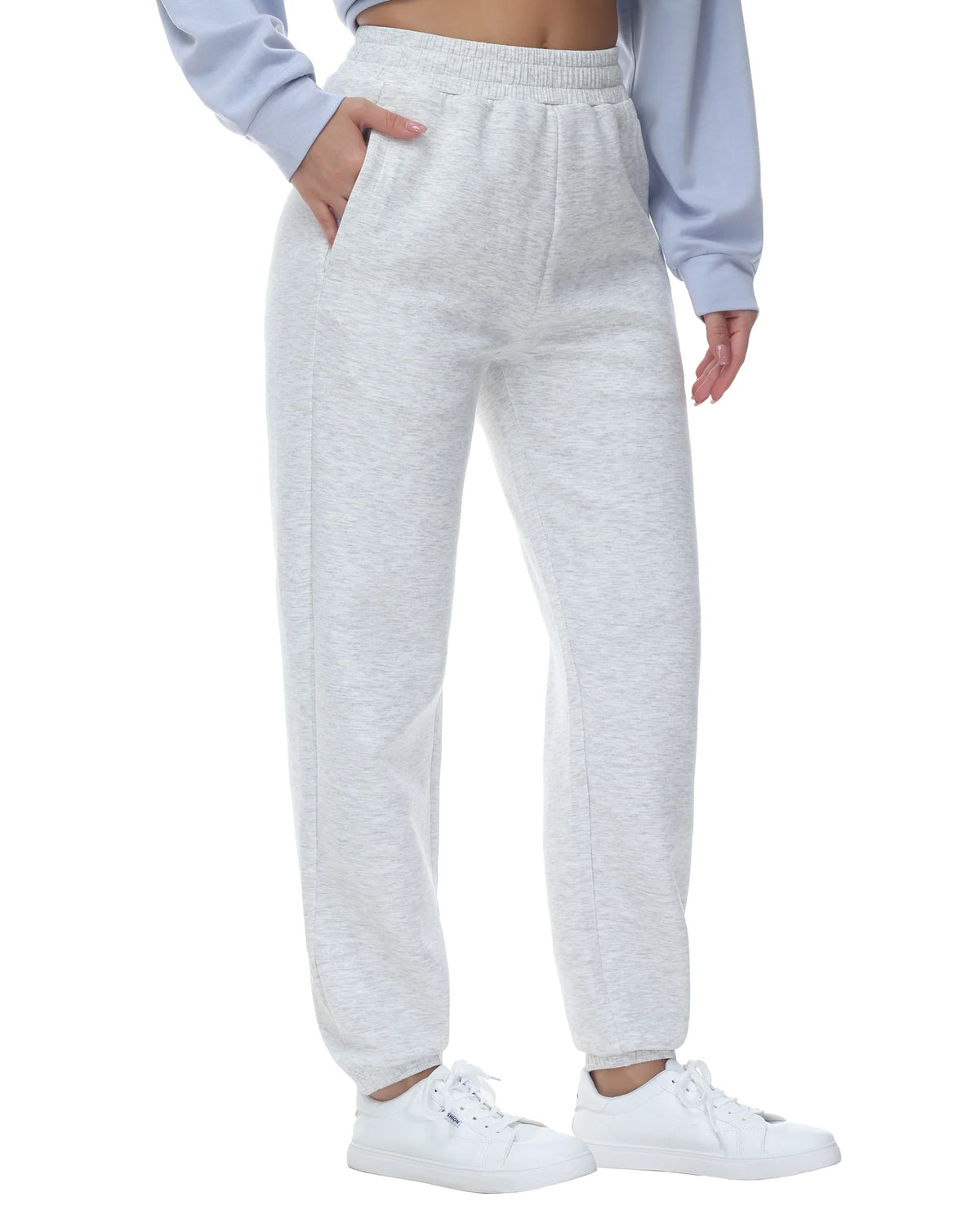 THE GYM PEOPLE Women's Baggy Cinch Bottom Sweatpants With Pockets